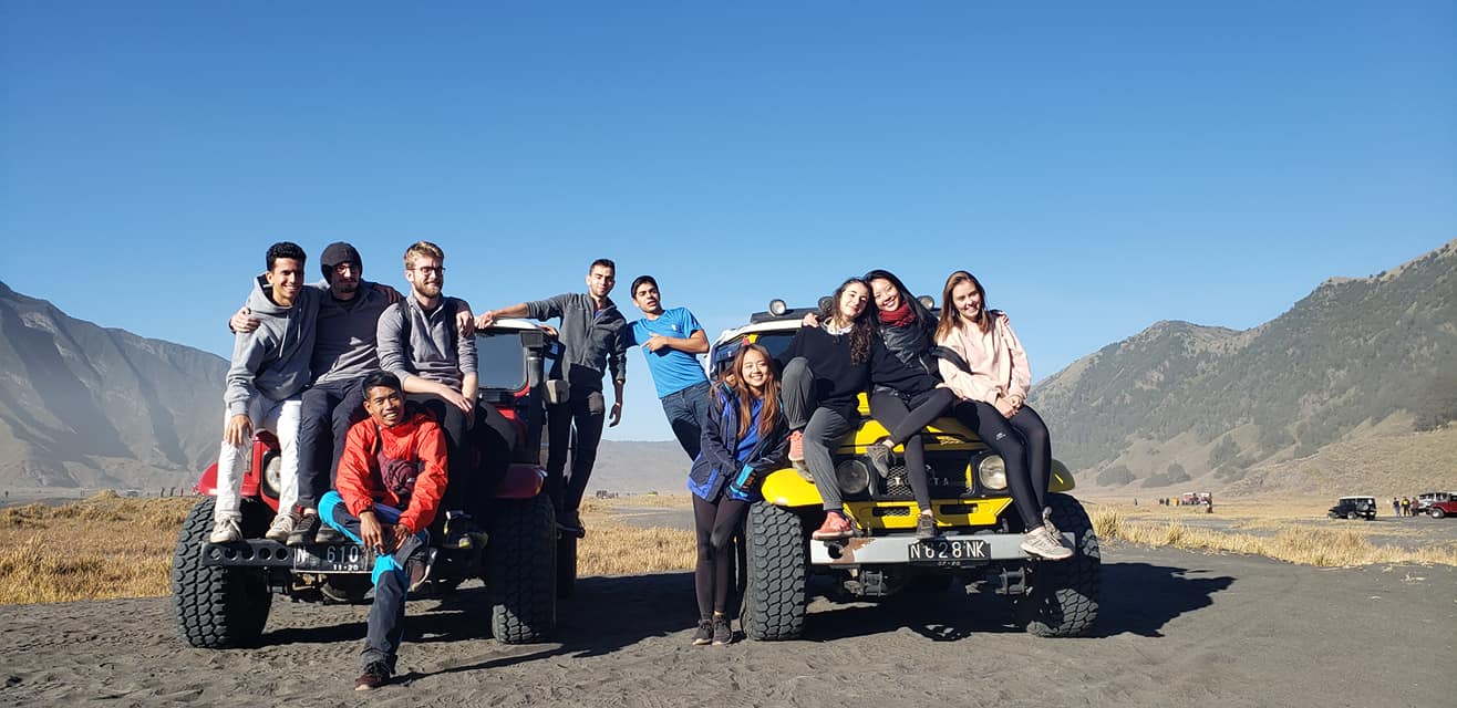 bromo in a group tour